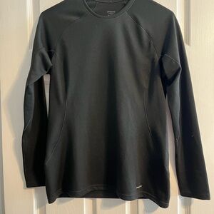 Patagonia Black Long-Sleeve Capilene Midweight Crew